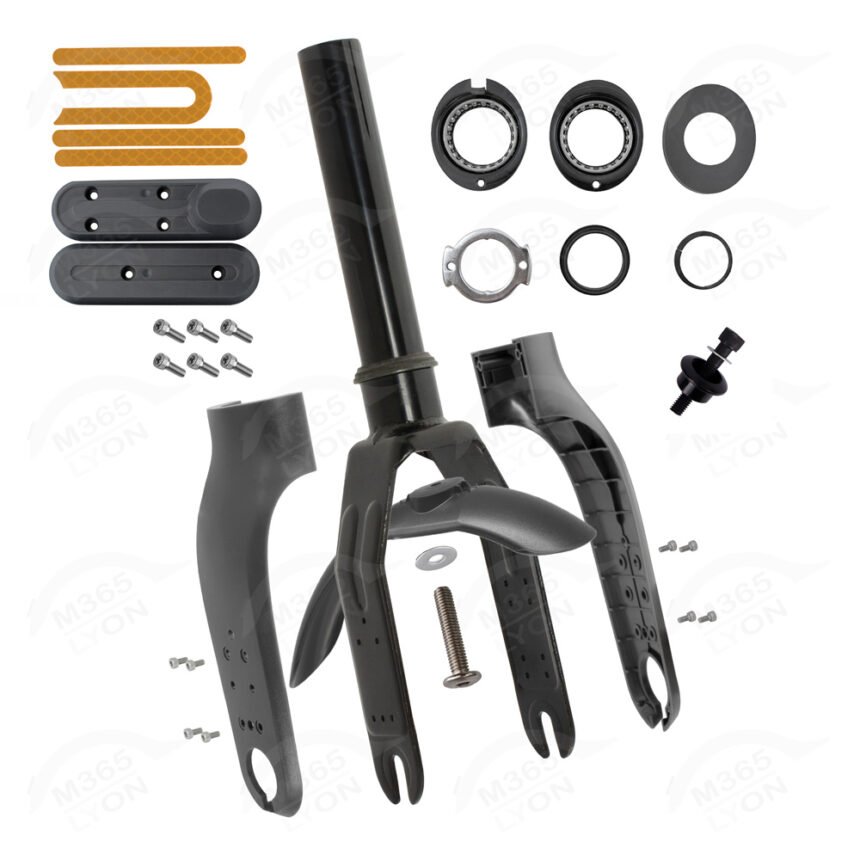 Garde-boue Avant Pour Trottinette Xiaomi M365 / PRO - En ABS Robuste - Protection Contre La Boue - Noir - 9